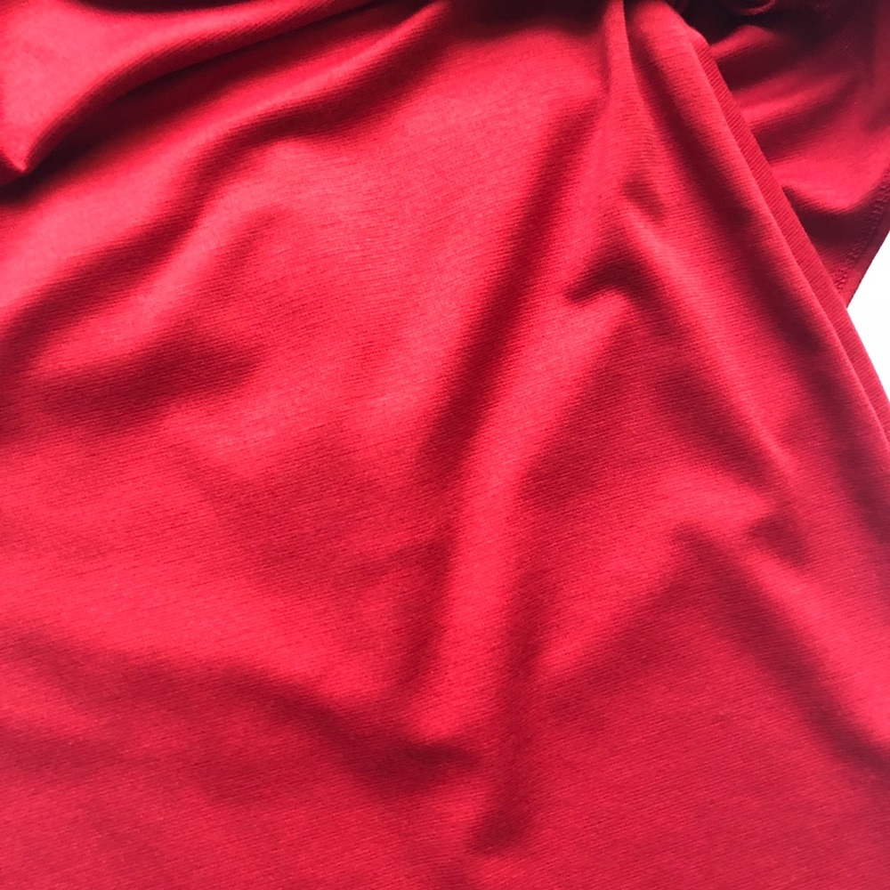 G by Guess SEXY Fitted Red Peplum Mini Dress - Picture 4 of 7